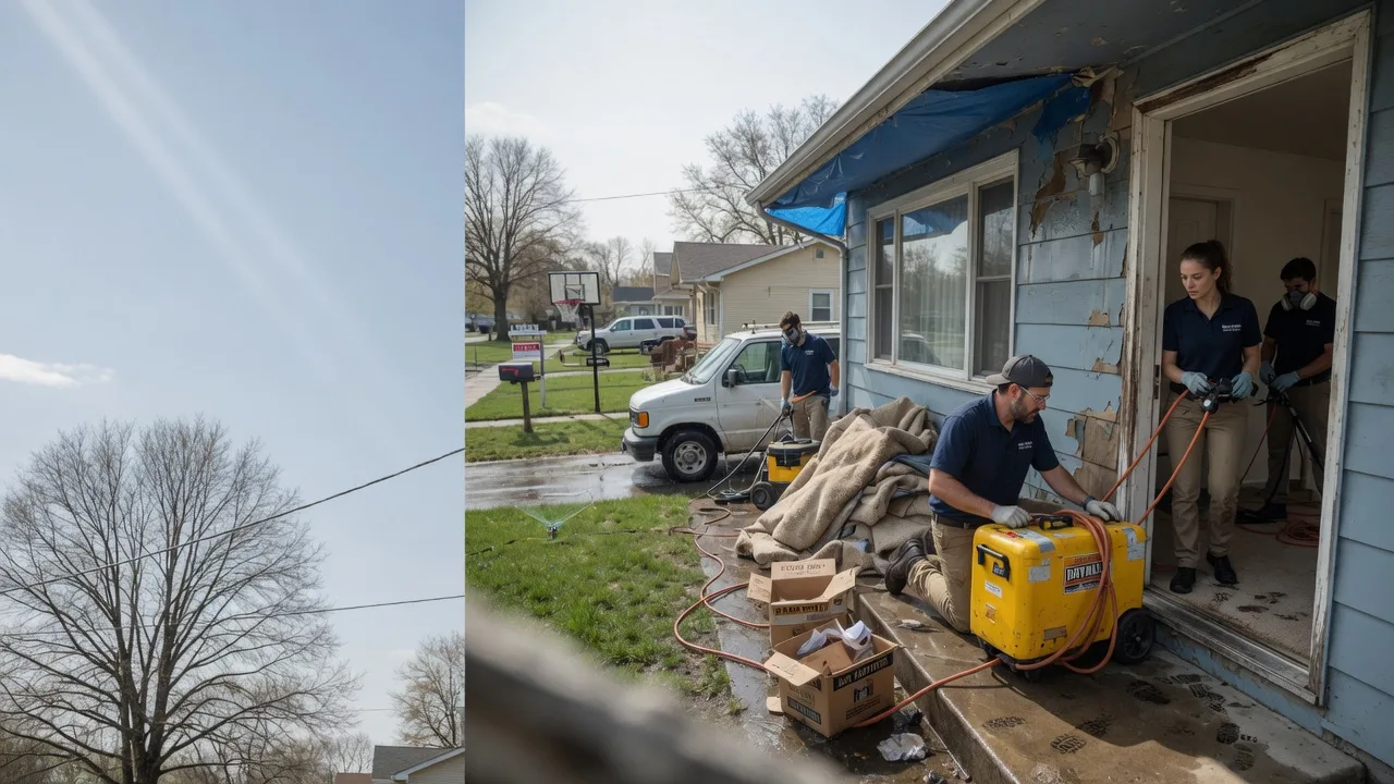 Basement Flood Cleanup in Burgettstown, PA near me